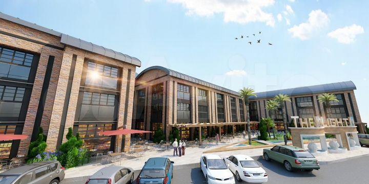 2-к. квартира, 55 м², 2/3 эт.