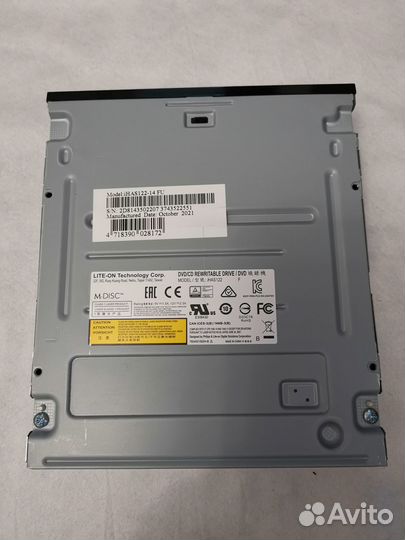 Оптический привод lite-ON iHAS122 Black SATA новый