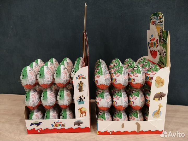 Киндер-сюрприз Натунс из Европы и России