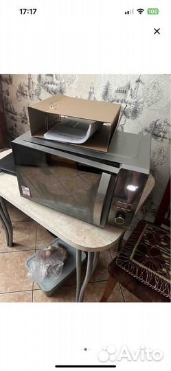 Микроволновая печь с грилем и конвекцией новая