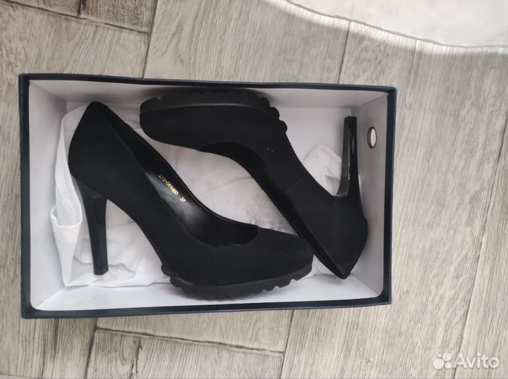 Туфли женские 37 размер натуральная замша