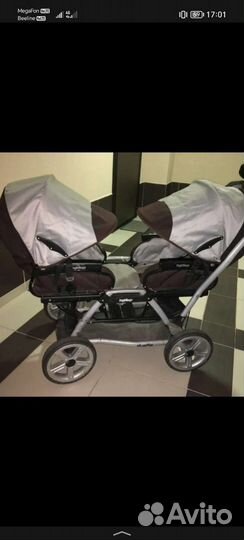 Коляска peg perego для двойни
