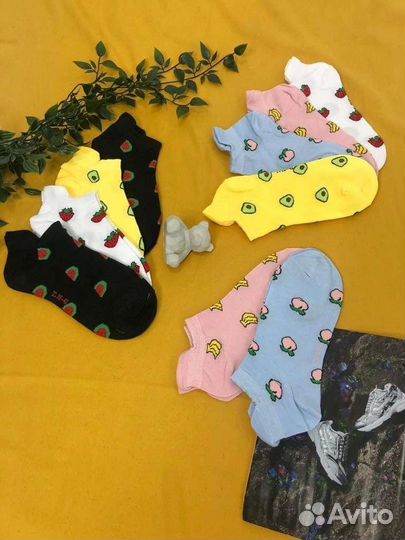 Новые носки женские Короткие носки цветные спорт