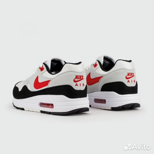 Кроссовки Nike Air Max 1 Black Grey Red