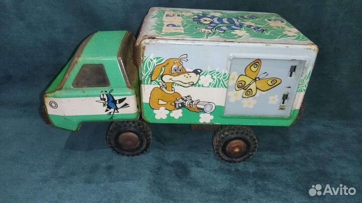 Железные игрушки из СССР машинки