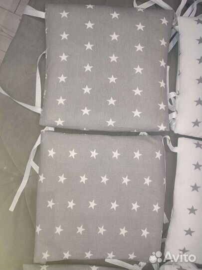 Бортики в кроватку