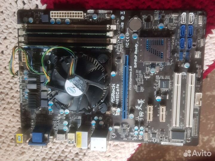 Материнская плата с процессором i5