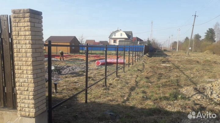 Винтовые сваи, установка