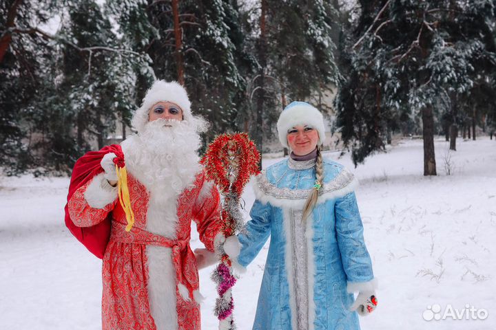 Дед Мороз и Снегурочка на дом