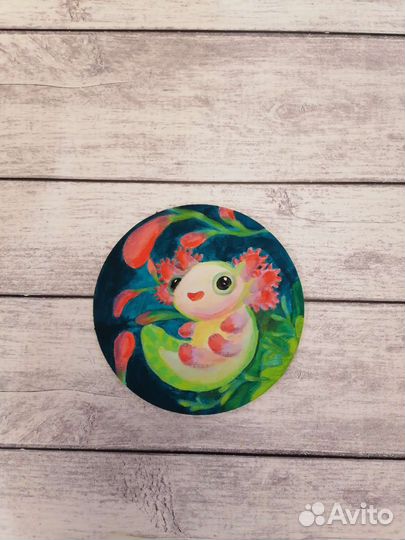 Картины Милые зверята, д. 18см