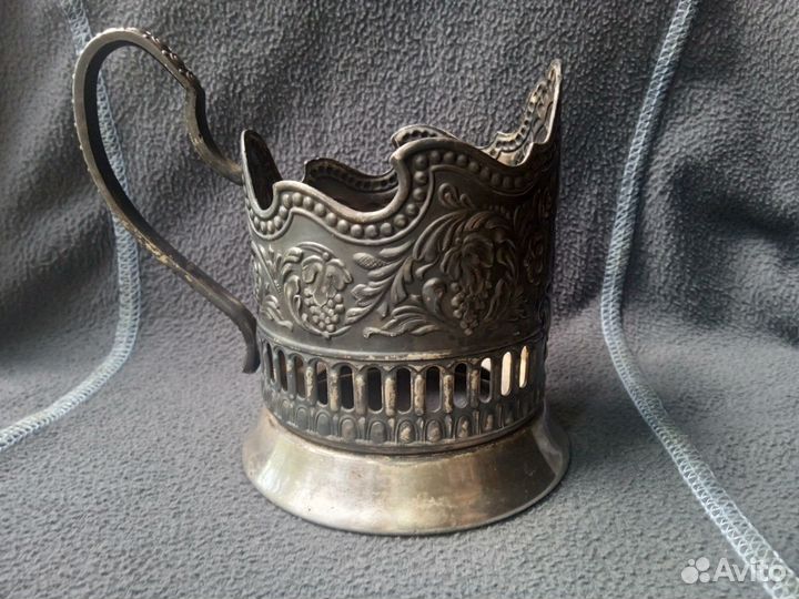 Подстаканник Миру Мир Кольчугино ранний выпуск