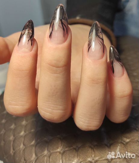 Маникюр, Наращивание на дому