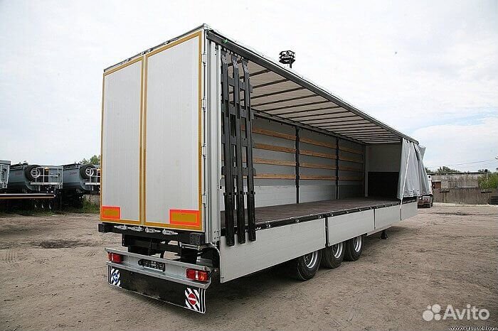 Полуприцеп шторный CTTM Cargoline Полуприцеп шторный, 2023