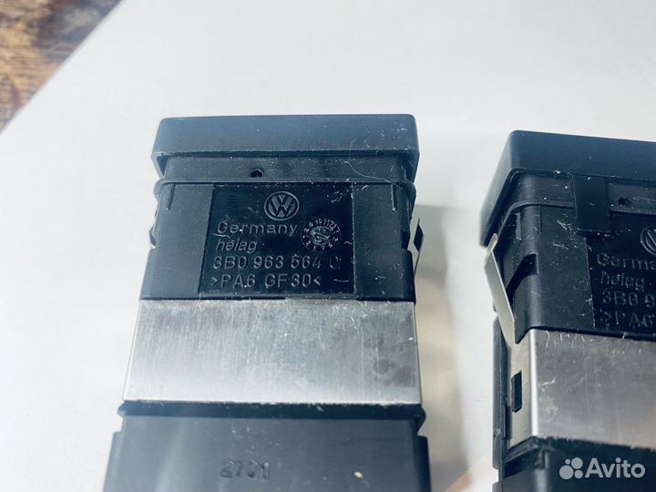 Кнопка обогрева сидений VW Passat b5 b5+