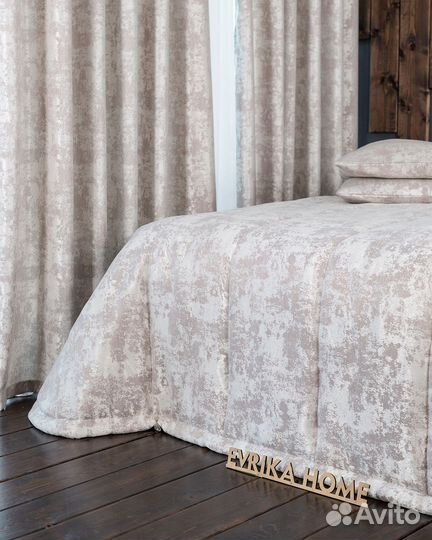 Покрывало зарина розовый жемчуг новое плед