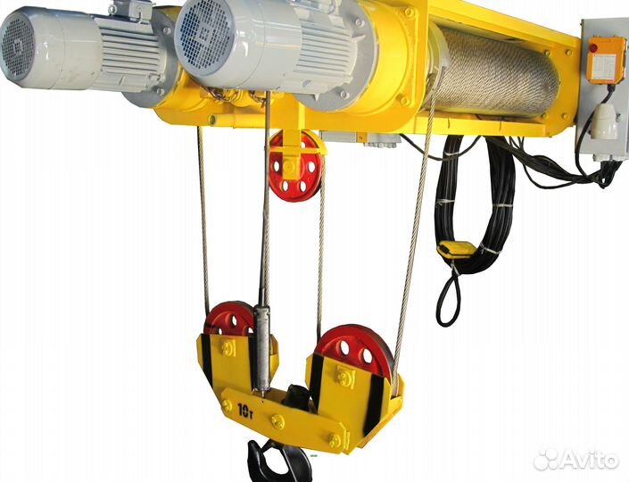 Электрические канатные тали для больших нагрузок