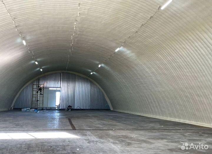 Ангар зернохранилище и овощехранилище под ключ