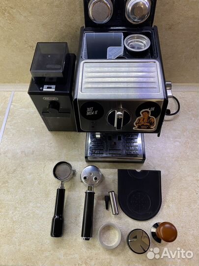 Кофеварка Delonghi ECP 33 + Кофемолка + Аксесуары