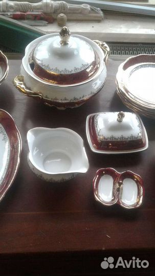 Сервиз столовый Чехия.И не полный Хризантемы