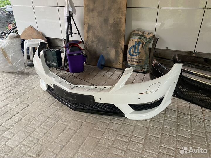 Бампер передний Mercedes CL W216 AMG 63 6.3