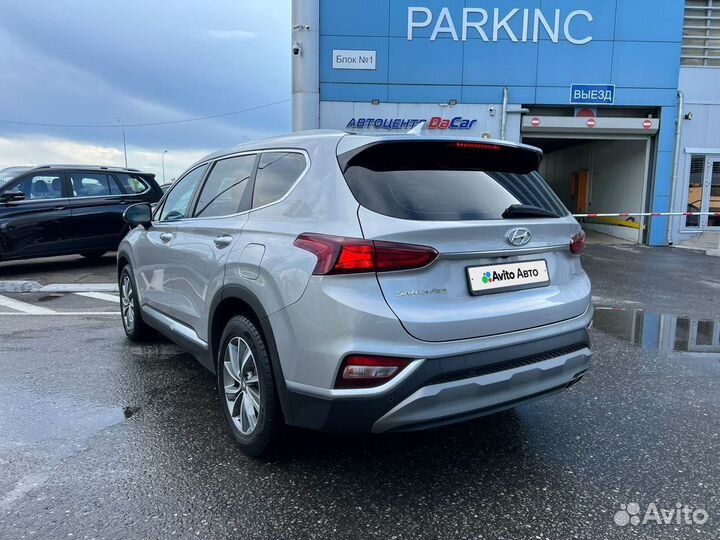 Hyundai Santa Fe 2.0 AT, 2019, 85 057 км