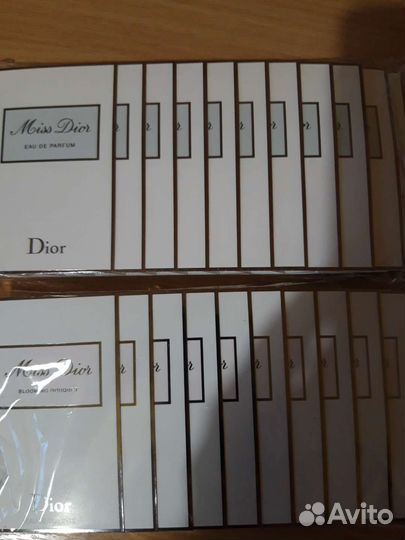Сэмплы парфюмерии Dior