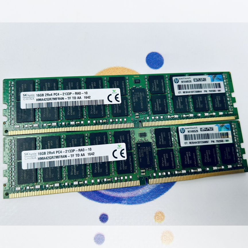 [752369-081] Серверная Память Ddr4 16gb 2133 Hp 752369-081