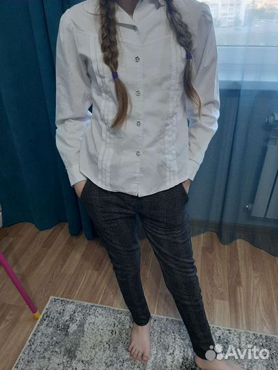 Рубашка школьная