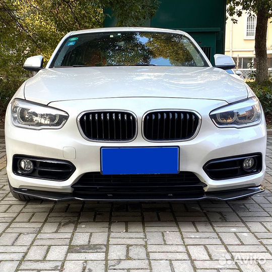 Губа(сплиттер) бмв 1 BMW F20 рестайлинг карбон