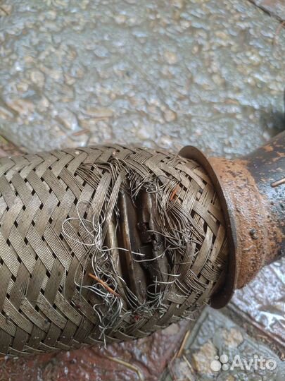 Труба глушителя (приемная) на Ssang Young