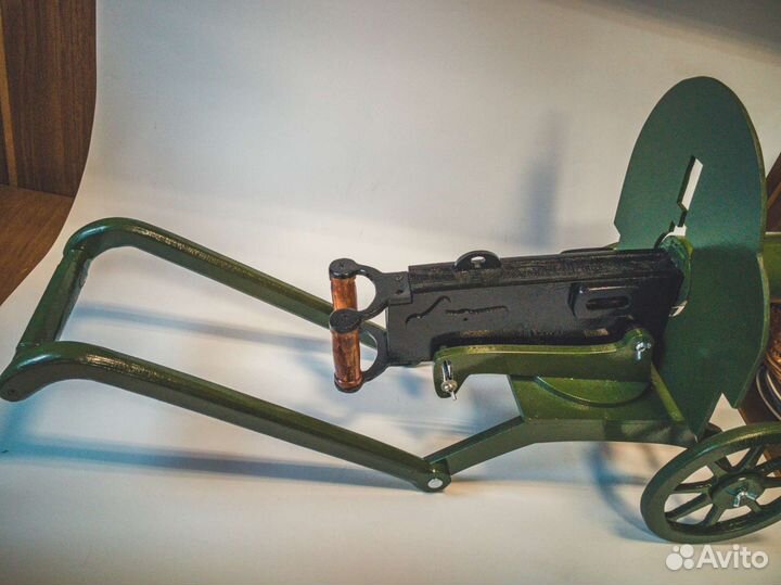 Деревянный пулемёт Максим игрушка