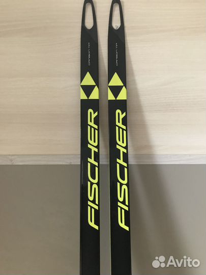 Беговые лыжи Fischer Carbonlite 191 с креплениями