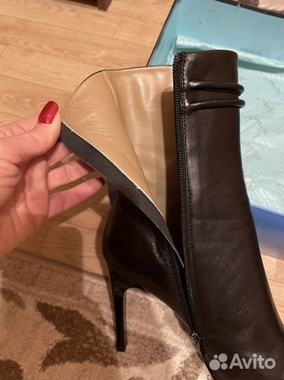 Ботильоны натуральная кожа новые