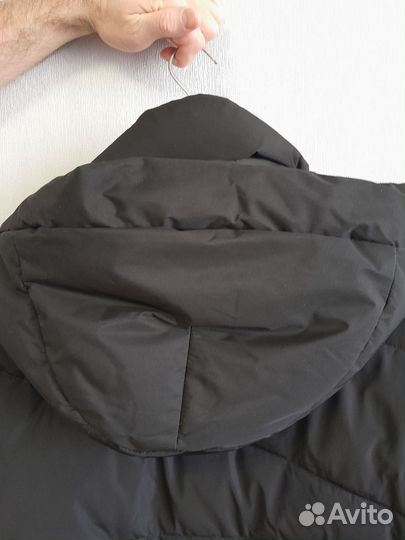 Пуховик зимний мужской удлиненный