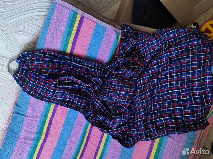 Шарф слинг на кольцах