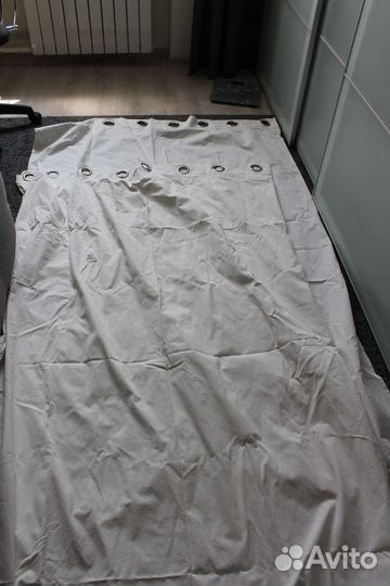 Белые шторы IKEA