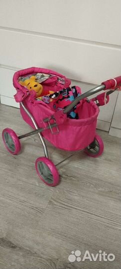 Коляска кукольная