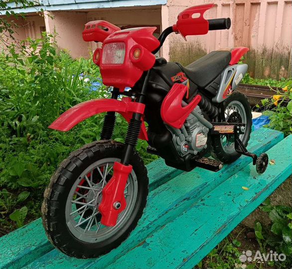 Детский мотоцикл на аккумуляторе бу