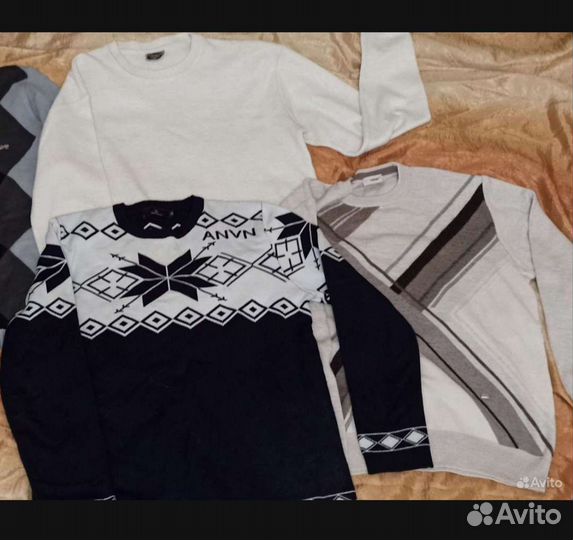 Мужские рубашки джемпера джинсы 48-50р