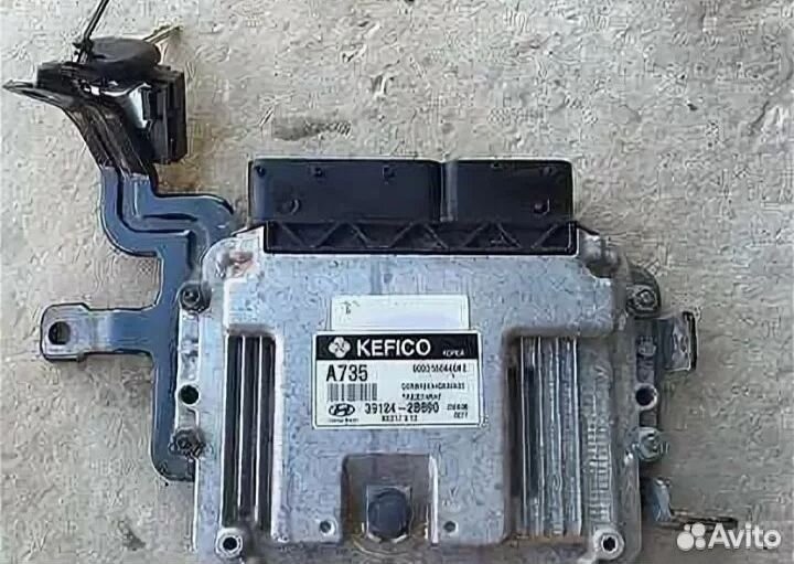 Эбу Мозги на hyundai solaris 1