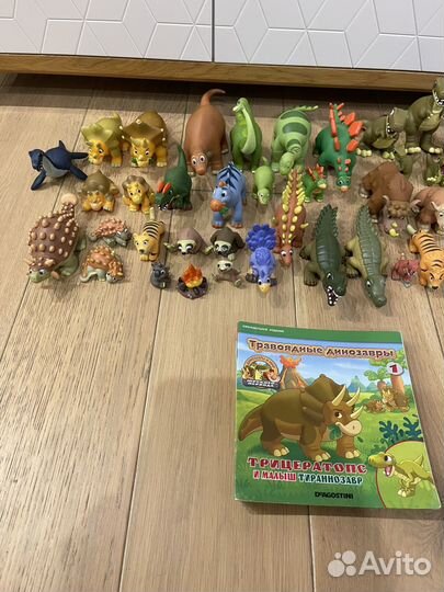Deagostini динозавры