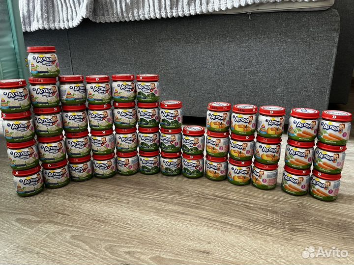 Овощное пюре агуша