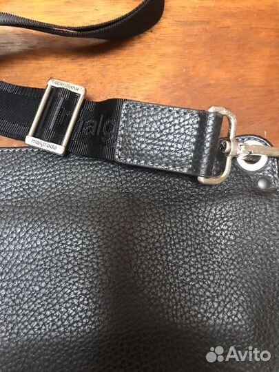 Мужская кожаная сумка планшет из натуральной кожи