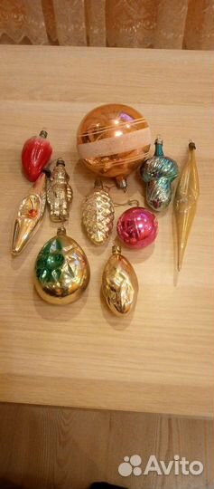 Елочные игрушки СССР