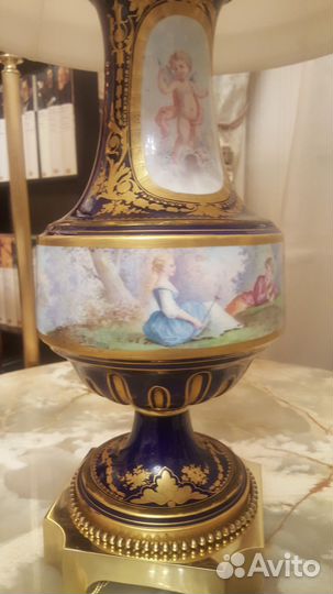 Лампа мануфактуры « Samson & C». XIX - век