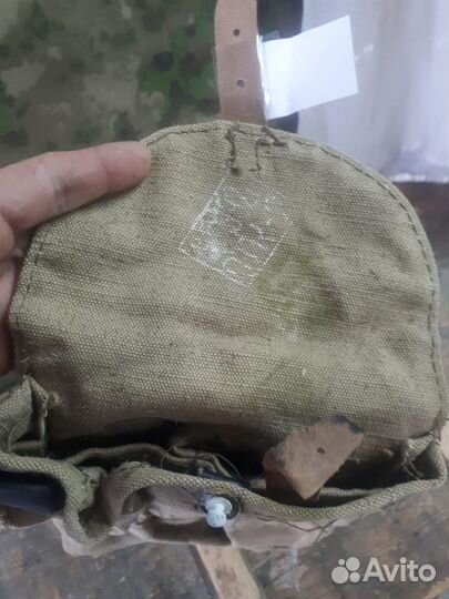 Подсумок для магазинов ак трехсекционный