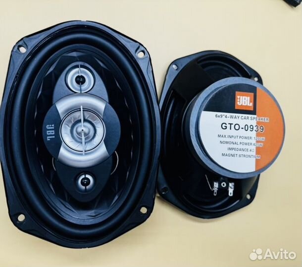 Динамики овалы jbl 6x9 1200 w max