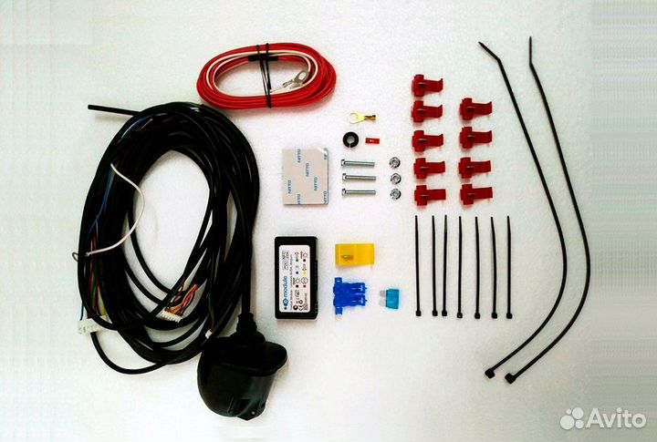 Блок согласования фаркопа 7пин. E-Module Бельгия