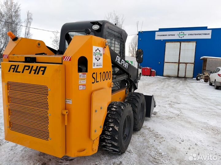 Мини-погрузчик Alpha SL1000, 2024