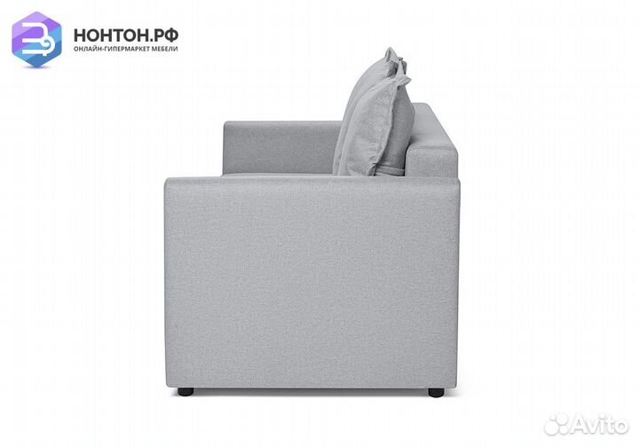 Диван еврокнижка Монца серый